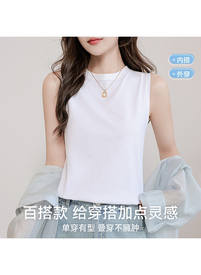 MIIOW Women'S Camisole Solid Color Sleeveless Top For Layering Or Outerwear - Image 5