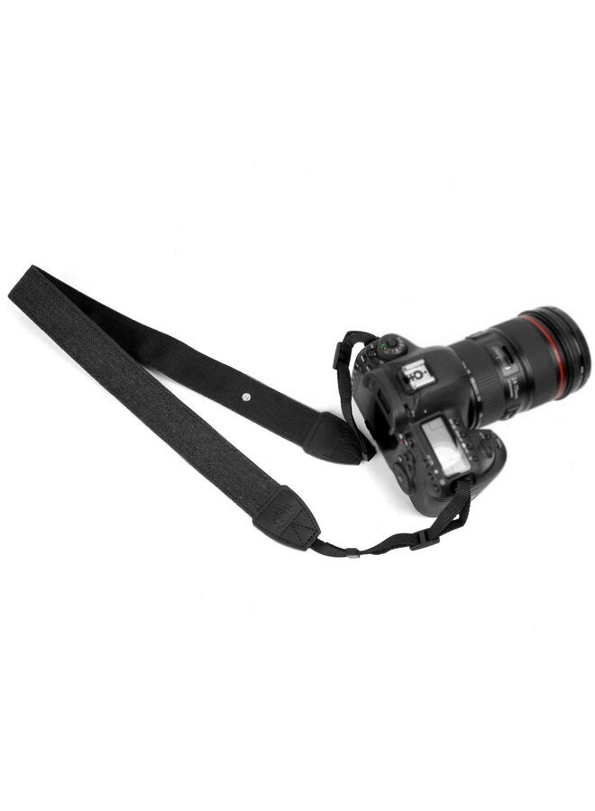 Camera Strap Padded Universal Fit Neck Shoulder and Crossbody Strap Quick Release Photographer Gift for Men and Women, Black, 70cm*3.5cm - Image 5