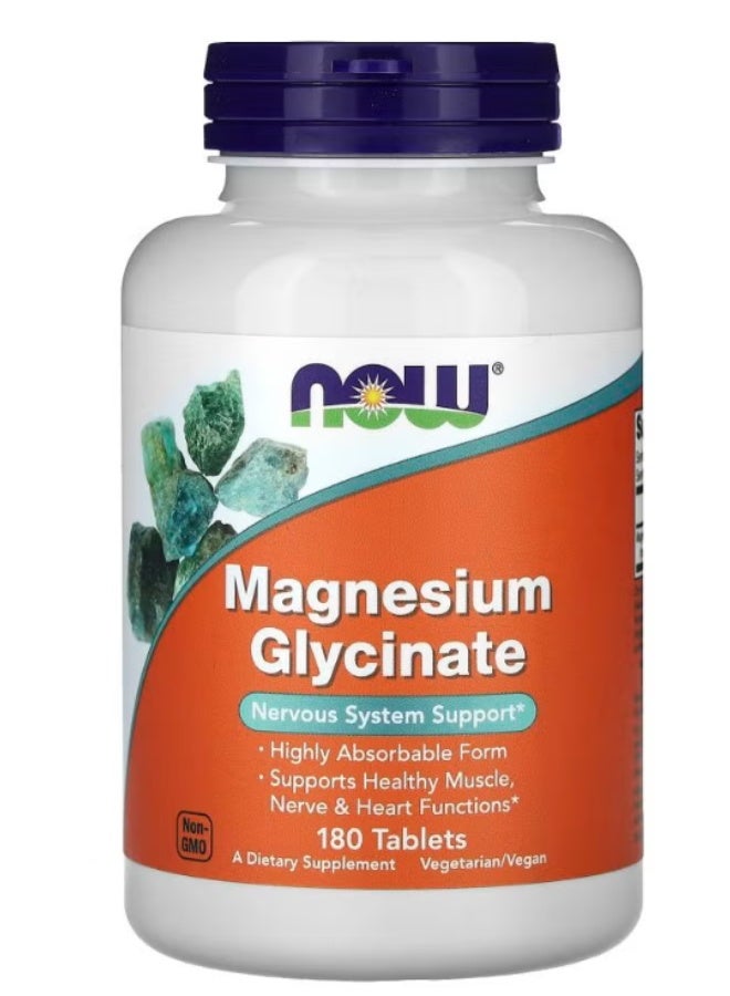 Magnesium Glycinate Tablets – 180 Tablets