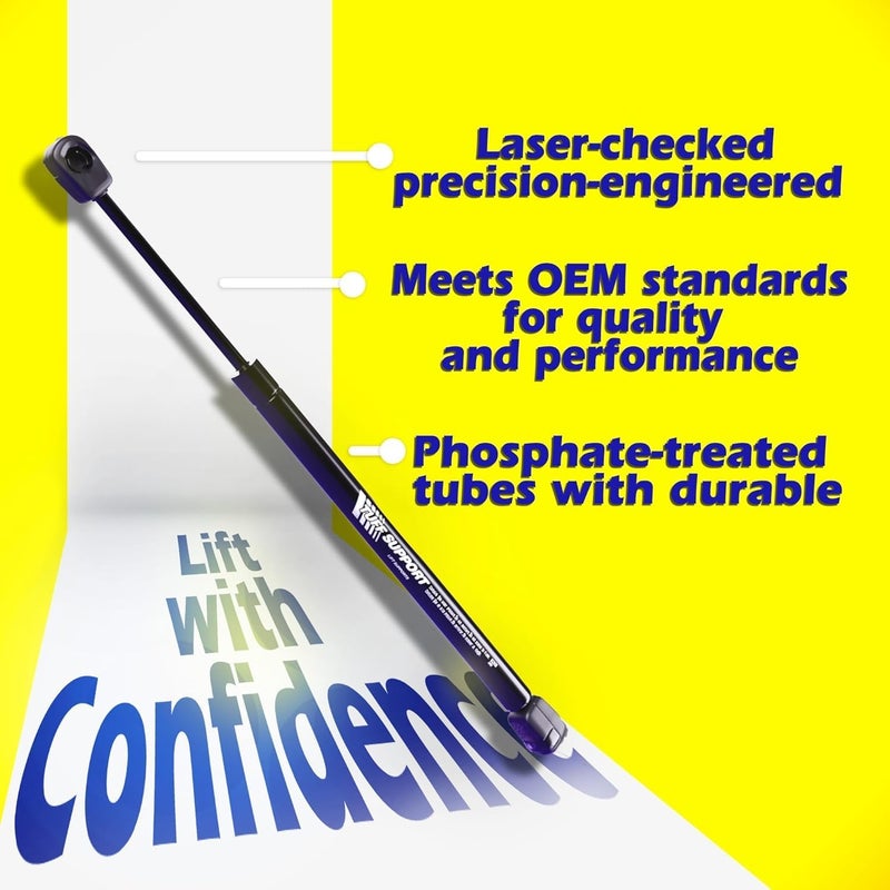 Tuff Support Front Hood Lift Supports for 2012-2016 Hyundai Azera - Set of 2 - Image 4