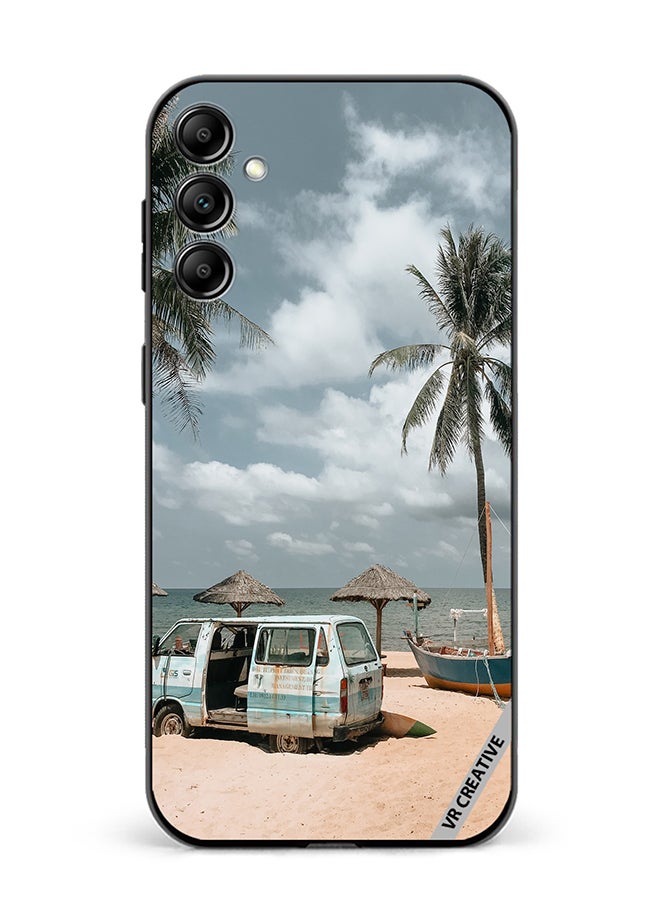 VR CREATIVE Protective Case Cover For Samsung Galaxy A55 Moody Summer Day Design Multicolour - Image 1