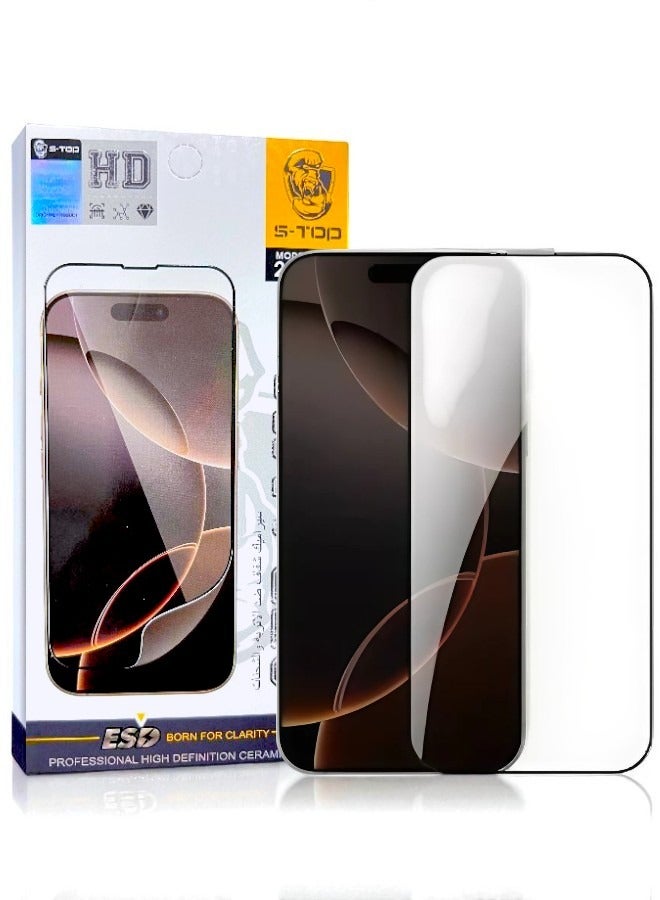 S-TOP Nano screen protector for iPhone 15, anti-break and scratch, with high definition HD for mobile phone from S-TOP, maximum protection for the screen from scratches and breakage - Image 1