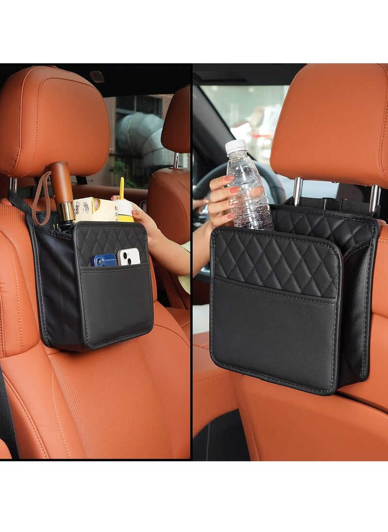 Oasisgalore Car Seat Back Hanging Bag Car Document Holder Multi-Pocket Bottle Bag Storage Box Organizer Travel Tidy Pouch Pocket Kids  - Image 2