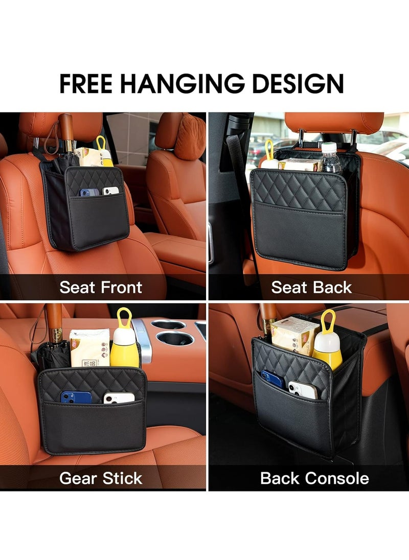 Oasisgalore Car Seat Back Hanging Bag Car Document Holder Multi-Pocket Bottle Bag Storage Box Organizer Travel Tidy Pouch Pocket Kids  - Image 4