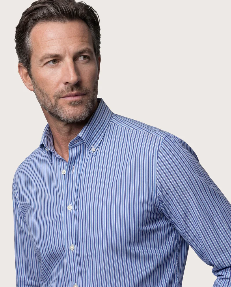 كاميتشسما Striped Poplin Shirt