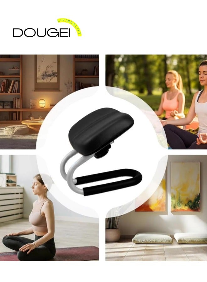 دوغي كرسي صلاة براز صلاة مسلم قابل للتعديل الارتفاع كرسي الركوع مع غطاء مضاد للانزلاق ، يخفف من الانزعاج في الظهر والمفاصل والركبة والكاحل أثناء الصلاة ، خاصة بالنسبة للنساء ذوات الوزن الزائد وكبار السن والحوامل - Image 1