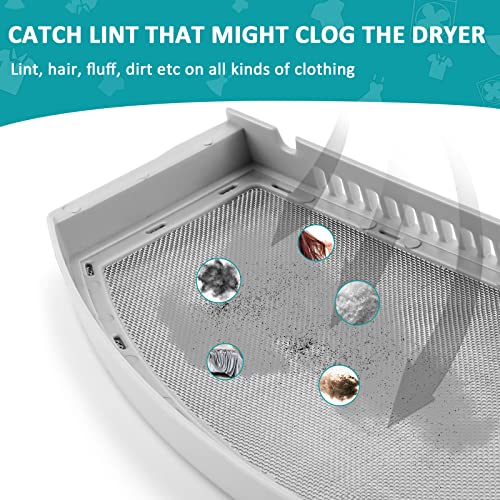 Sikawai Dryer Lint Screen Replacement WE03X23881 Compatible for G-E Hot-point Lint Trap-Upgraded Stainless Steel Dryer Filter Lint Screen by Sikawai - Image 5