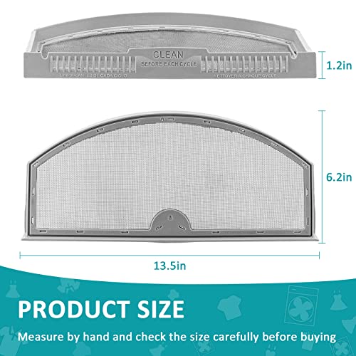 Sikawai Dryer Lint Screen Replacement WE03X23881 Compatible for G-E Hot-point Lint Trap-Upgraded Stainless Steel Dryer Filter Lint Screen by Sikawai - Image 3
