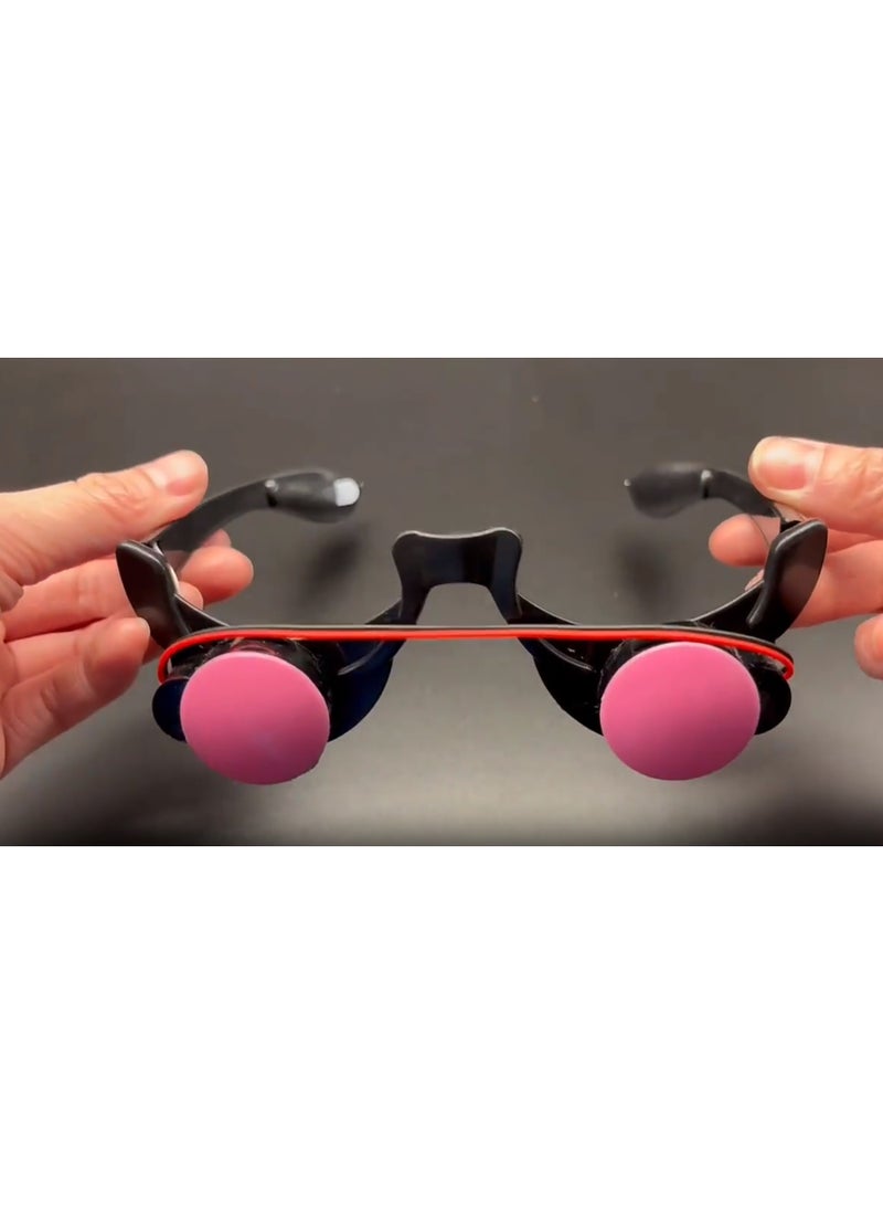 Glasses with LED Lights Role-Play Props Suitable for Party Decoration Masquerade (Luminous Glasses) - Image 4