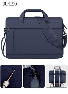 DUNISO 15.6 Inch Laptop Bag Lightweight Computer Bag Travel Business Handbag Briefcase Water Resistance Shoulder Messenger Bag CRossbody Bag for Men and Women Work Office  - Image 1