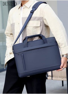 DUNISO 15.6 Inch Laptop Bag Lightweight Computer Bag Travel Business Handbag Briefcase Water Resistance Shoulder Messenger Bag CRossbody Bag for Men and Women Work Office  - Image 2