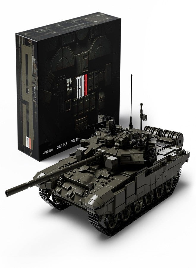 Nifeliz T-90A Military Tank Building Set for Adults, Military Main Battle Tank Model with Details, Ideal for Army Collectors and Building Enthusiasts (2,083 PCS, NF10330) - Image 1