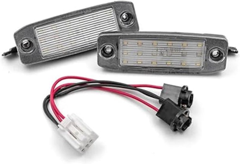 Wivplex Error Free Full White License Plate Lights for Hyundai Veracruz - Image 1
