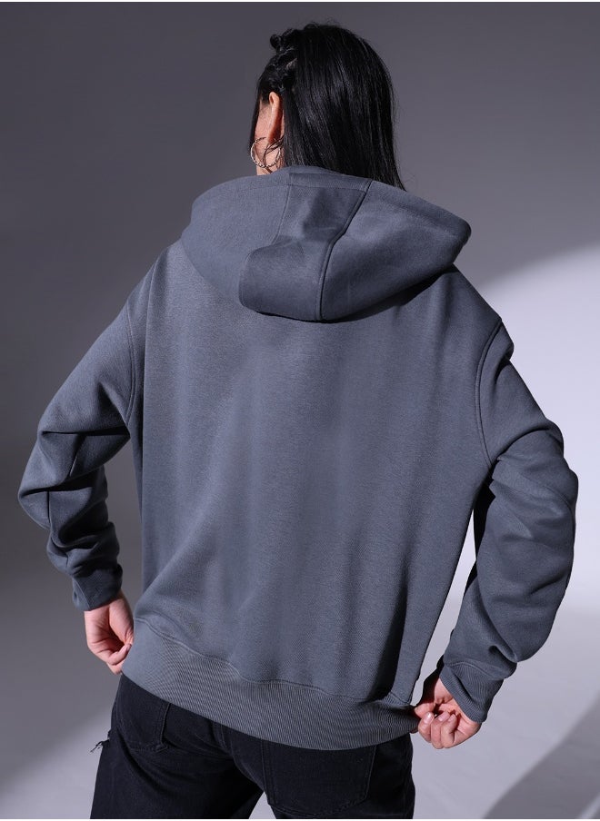 Hubberholme Grey Sweatshirt For Women  - Image 3