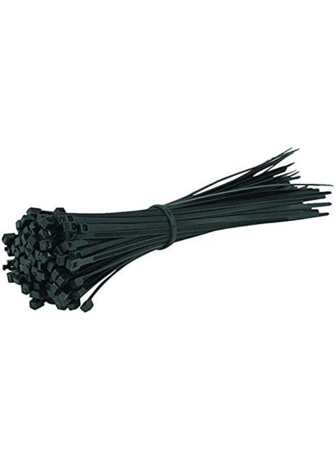 Cable Tie 100Mm/150Mm/200Mm/250Mm/300Mm (200Mm X 4.8Mm, Black) - Image 1