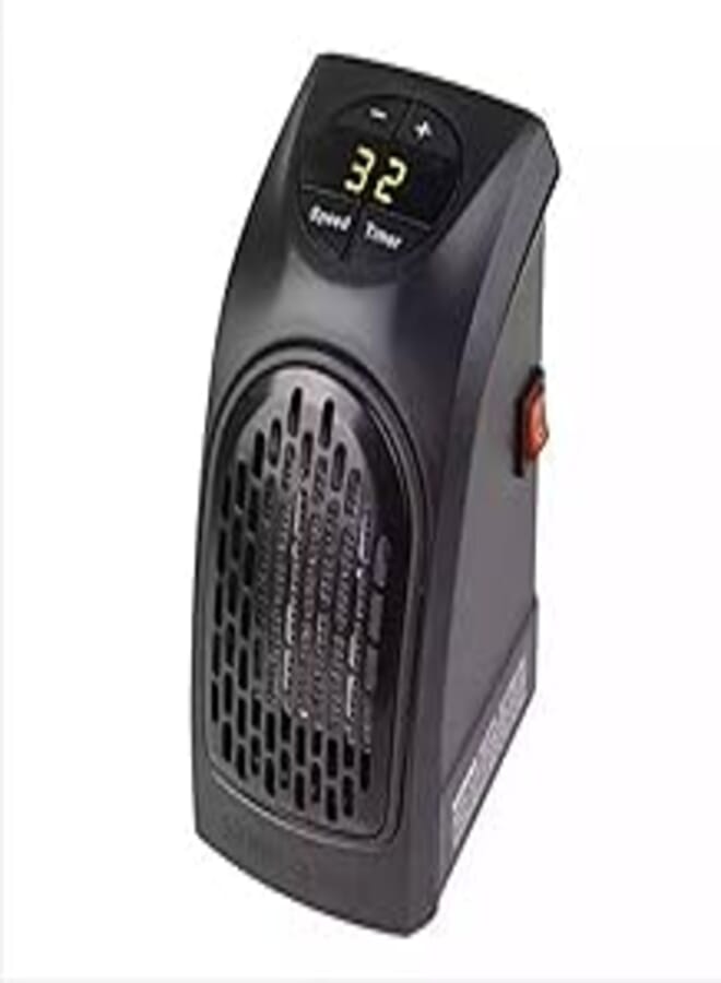 Portable Electric Warmer - Black