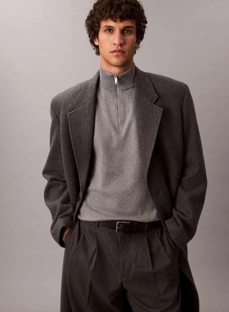 CALVIN KLEIN Quarter Zip Jumper - Image 5