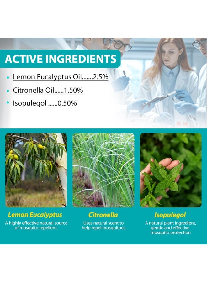 Elaimei Insect Repellent Spray Deet-Free, Mosquito Repellent Outdoor & Indoor Plant-Based Safe For Kids & Pets, Up to 6hrs Protection, Suitable for Adults and Kids Over 3 Years and Pets Over 4 Months - Image 5