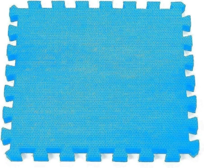 Foam tiles floor gym playground kids rooms blue color 25mm thick 100x100cm
