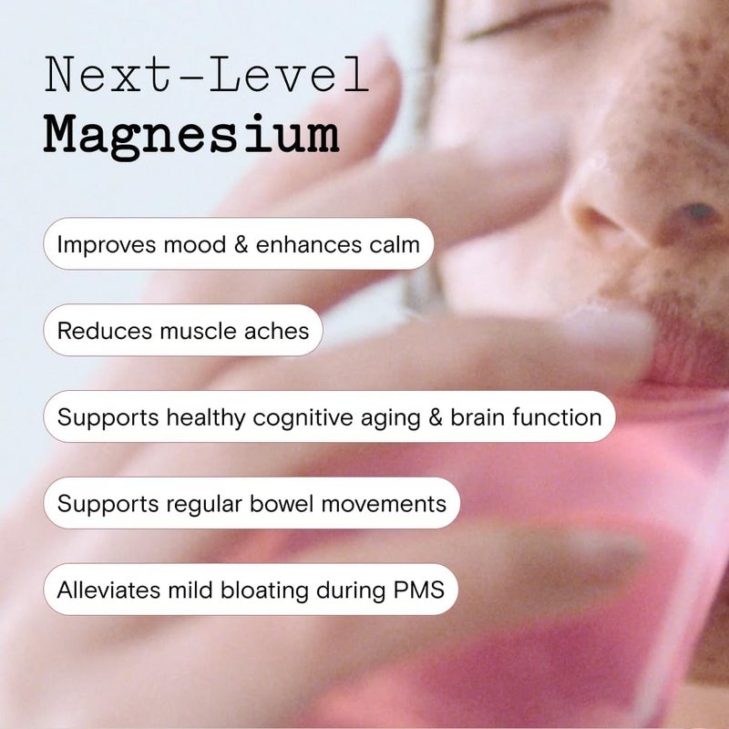 Moon Juice  MagnesiOm Berry  Jar 30 Servings  Support Brain Health  Rest  Magnesium Powder  LTheanine  Regularity  Glass Bottle  100 Traceable  Vegan  Non GMO  42oz - Image 2