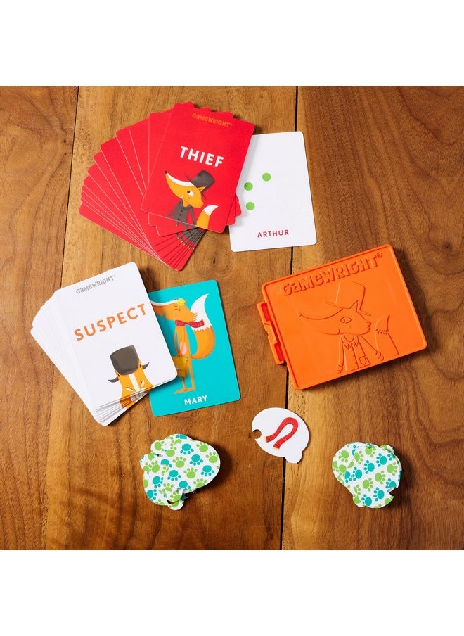 Gamewright - OUTFOXED, A CLASSIC WHO DUNNIT GAME FOR PRESCHOOLERS, 4 players - Image 1