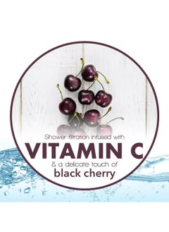 Be-Vita Korean Vitamin Shower Filter - Anti Hair Loss - Prevents Dry Skin - Chlorine Removal - Rust Removal - Relaxing Aromatherapy - Non-Toxic (Black Cherry)  - Image 2