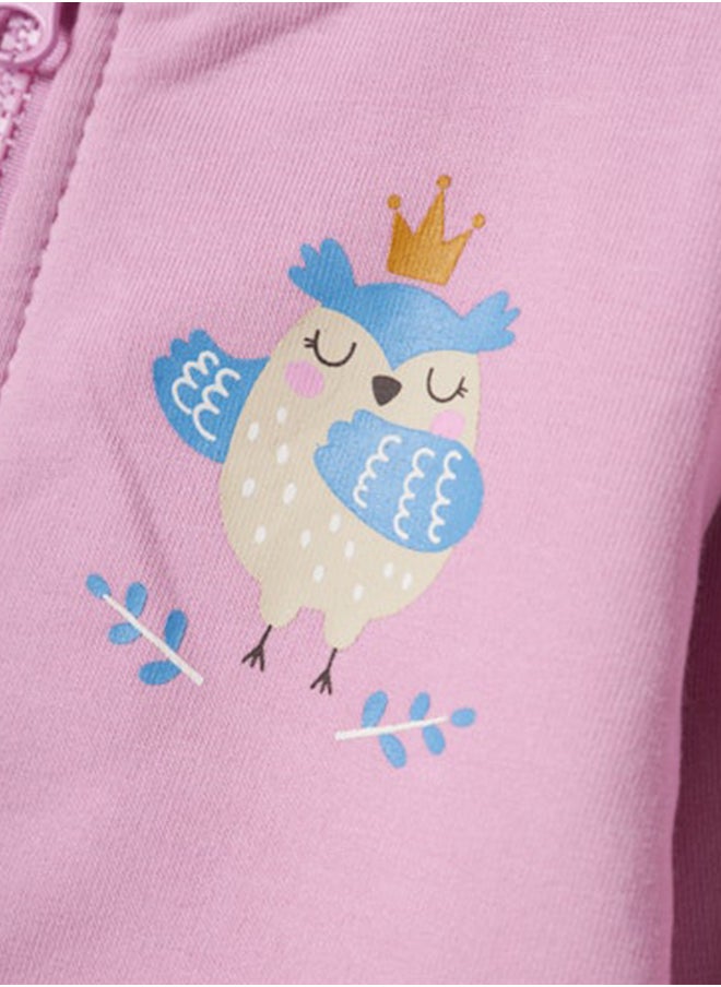 NAME IT name it Baby Girls Vrillie Sweat Cardigan  - Image 2