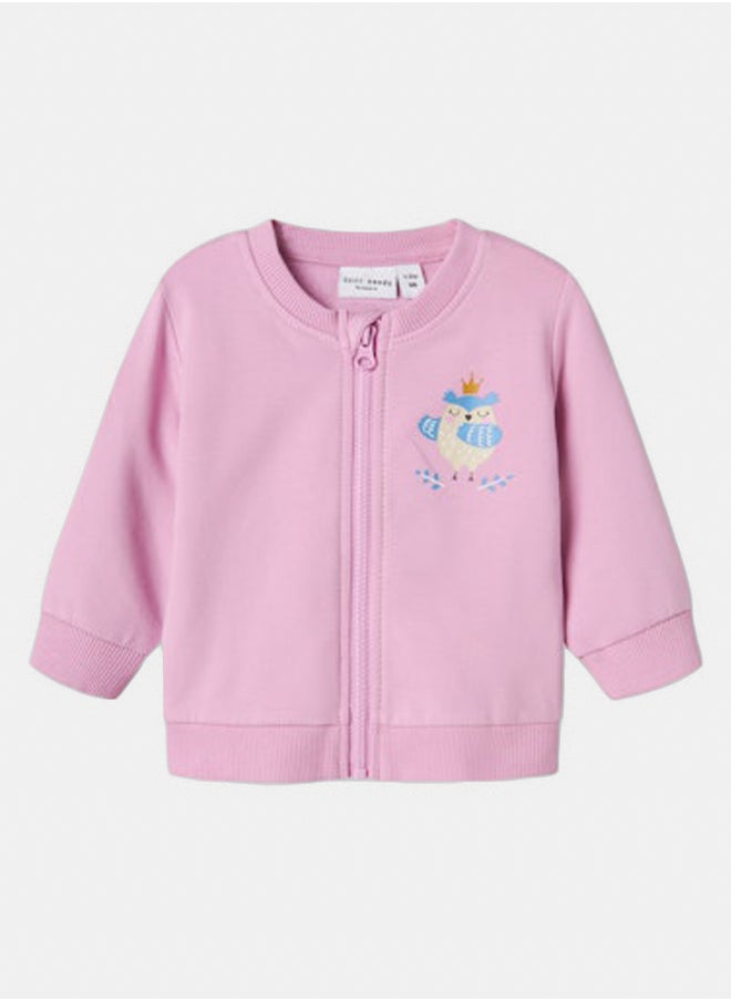 NAME IT name it Baby Girls Vrillie Sweat Cardigan  - Image 3