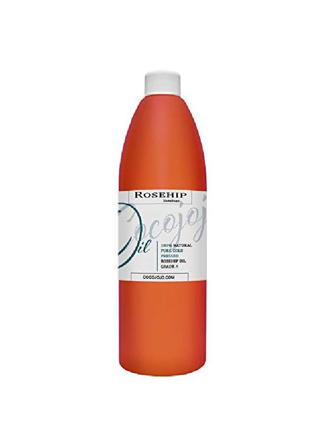 Dr Joe Lab - Rosehip Oil 16 Oz 100% Pure Unrefined Cold Pressed All Natural Non Gmo Extra Virgin Rosehip Seed Carrier Oil Premium Grade A For Hair Skin Face Body Nail Locs And Beard Packaging May Vary - Image 1