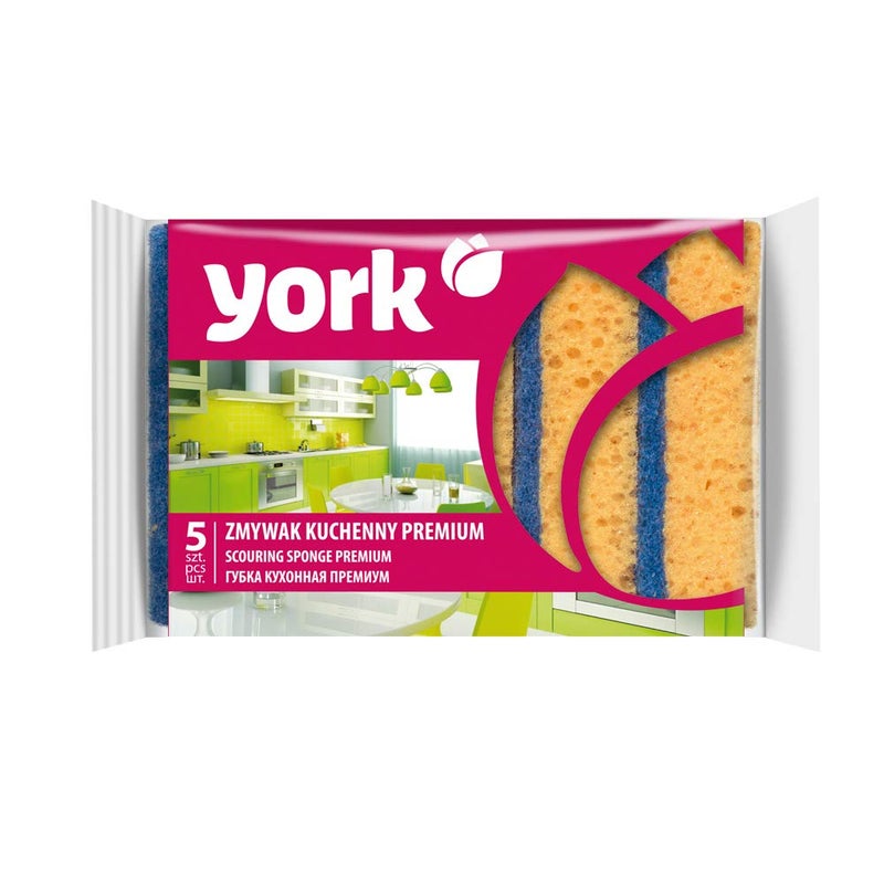 York Cleaning Sponge 5Pc - Image 5