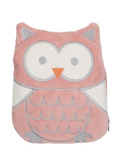 Cherry Seeds Filled Velvet Colic Owl Shaped Pillow