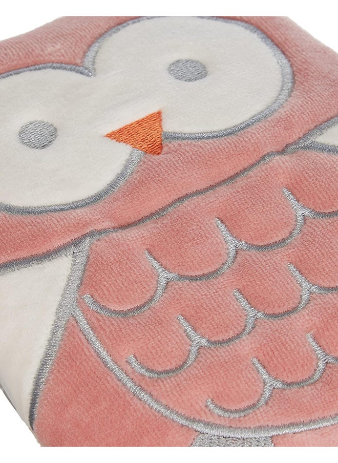 BabyJem - Cherry Seeds Filled Velvet Colic Owl Shaped Pillow - Image 1