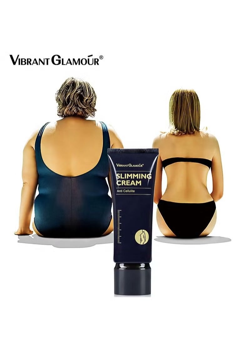 Vibrant Glamour - كريم التنحيف، كريم العرق الساخن، كريم شد البطن للتخلص من السيلوليت للنساء/ الرجال لفقدان الوزن، الخصر والأرداف - Image 1
