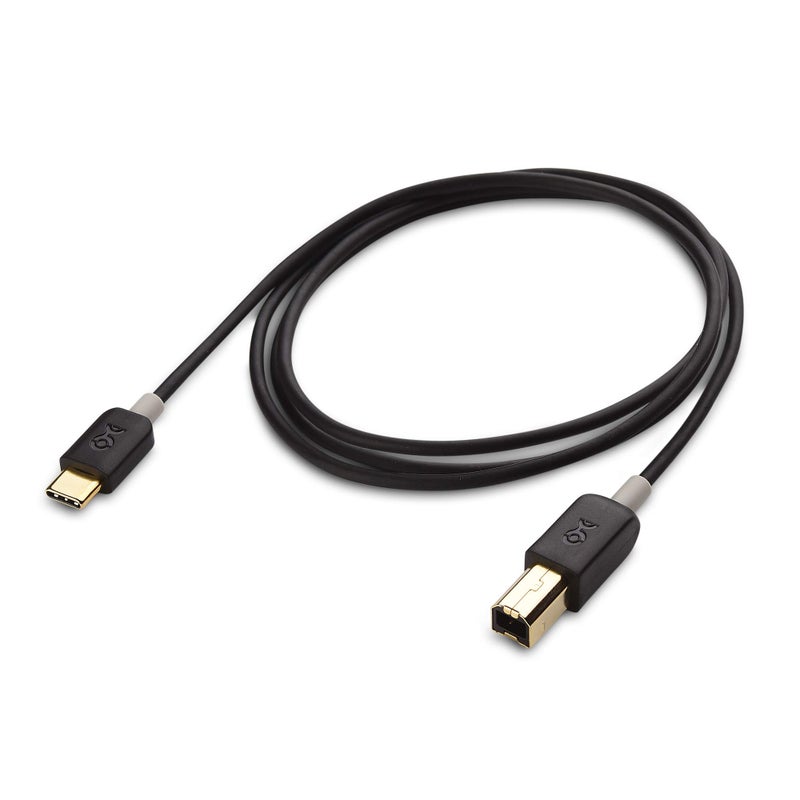 Cable Matters USB B to USB C Cable - 3.3ft, USB-C to USB-B Cable, MIDI to USBC Cord, Compatible with Printer, MIDI Controller/Keyboard, Black - Image 2