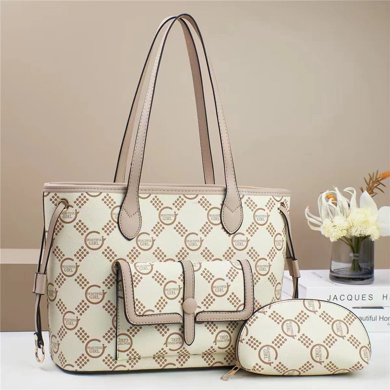 New Mother And Son Handbag Printed Women'S Fashionable All-Match Crossbody Bag Niche Large Capacity Shoulder Bag - Image 5