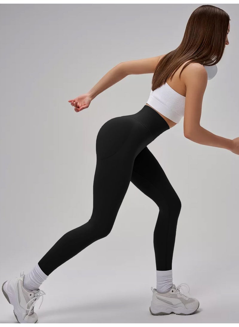 عام عالية الخصر الرياضة طماق النساء رفع لباس ضيق للجيم اليوغا السراويل تشغيل اللياقة البدنية تجريب يغطي الرجل - Image 5