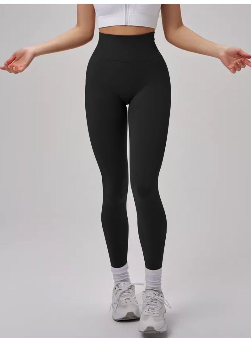 عام عالية الخصر الرياضة طماق النساء رفع لباس ضيق للجيم اليوغا السراويل تشغيل اللياقة البدنية تجريب يغطي الرجل - Image 1