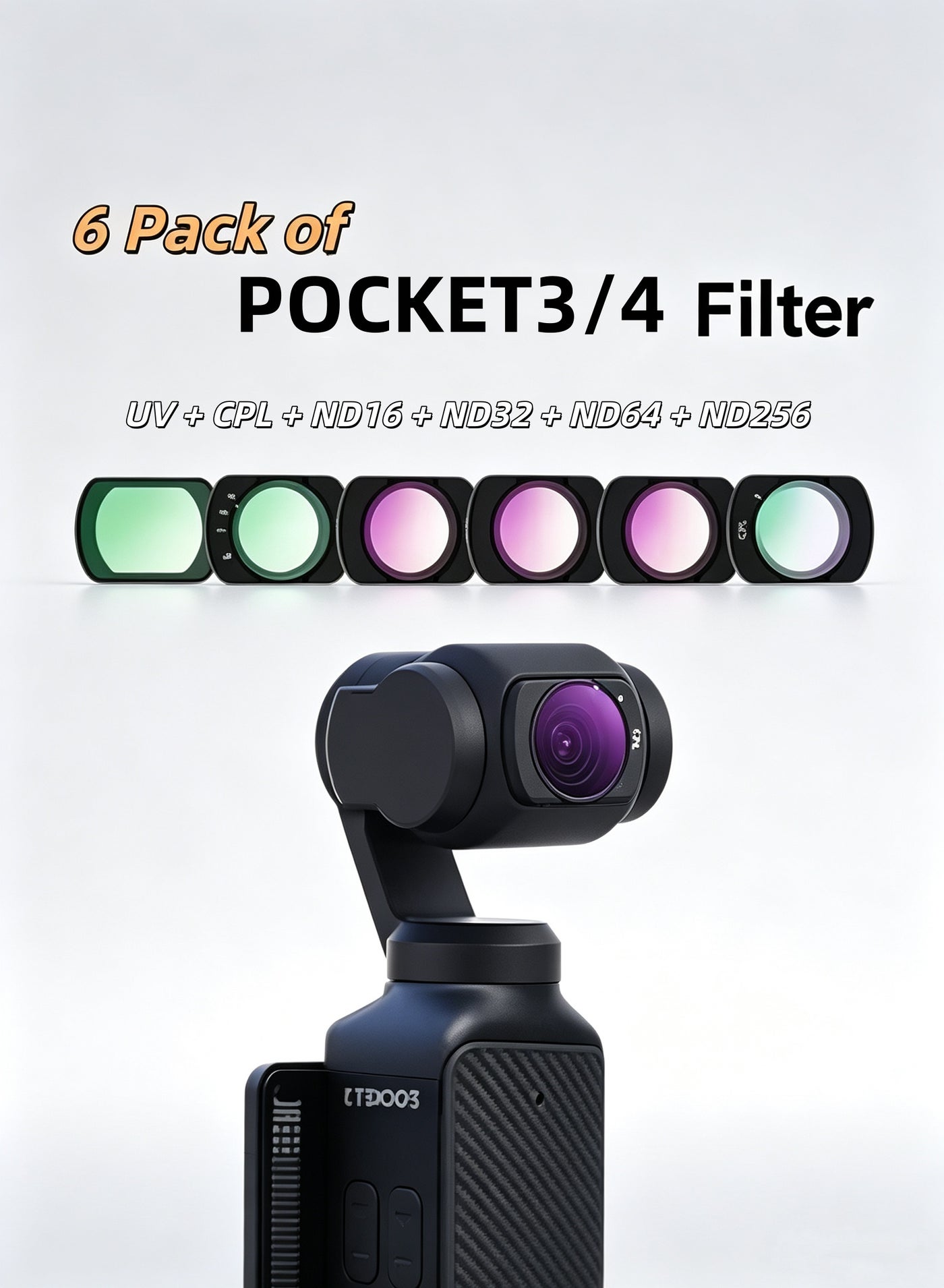 Osmo Osmo Pocket 3 Filter Kit Z868CFC98C415CD316762Z
