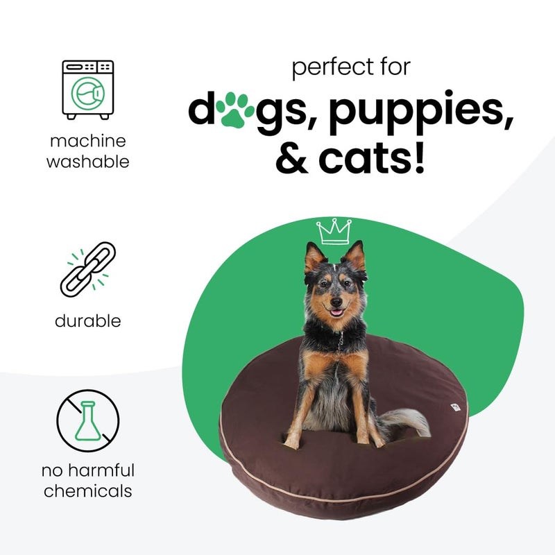 molly mutt Dog Bed Cover - Landslide Print - Measures 42â€ x 5â€™â€™ - 100% Cotton - Durable - Breathable - Sustainable - Machine Washable Dog Bed Cover - Image 3