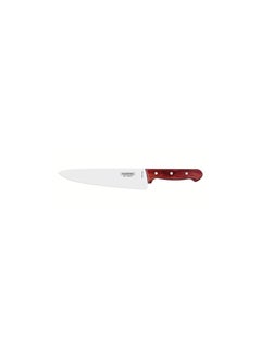 Since 1911,Made in Brazil-12 Inches Kitchen Knife with Stainless Steel Blade and Red Treated Polywood Handle