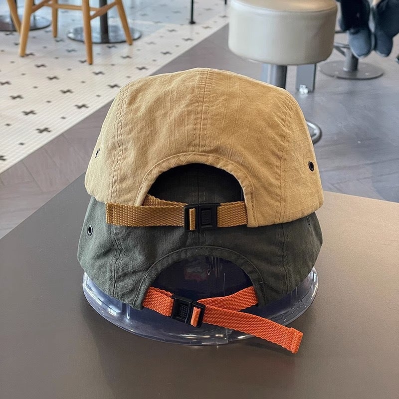 High-Quality Japanese Style Short Brim Baseball Cap for Men and Women - Image 4