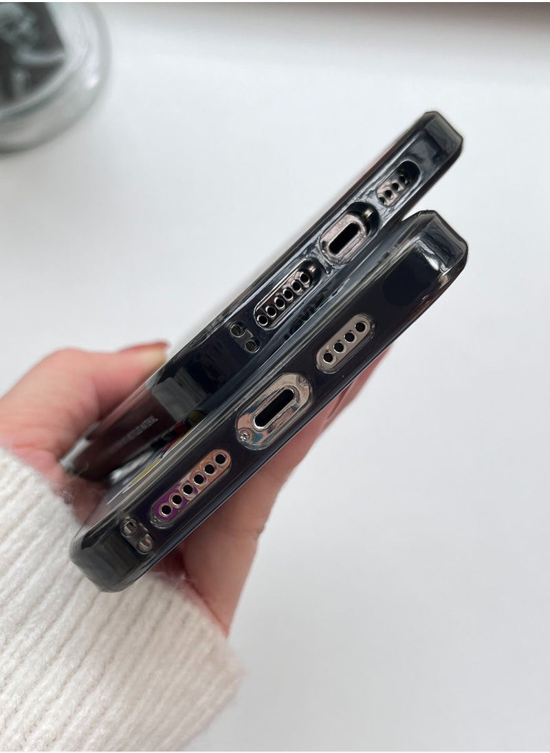 For iPhone 13 Pro Max Case Mickey Mania Case Magnetic Magsafe MagFit Anti-Yellowing Technology Cover