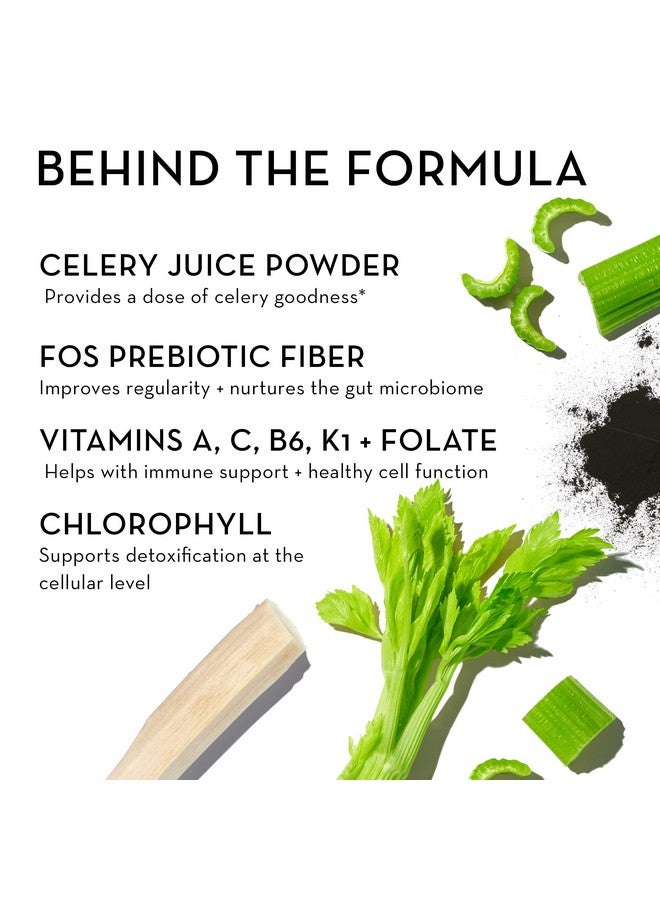 HUM Celery Juice Fiber Gummies The First Prebiotic Celery Juice Gummy, Supports Detoxification and A Daily Green Boost with Celery Juice, Chlorophyll, and Prebiotic Fiber (60-Count) - Image 3