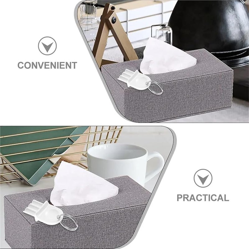 مفتاح استبدال شامل لموزع ورق التواليت، 4 قطع بلاستيكية للاستخدام في الحمام والمطبخ والاستخدام التجاري - Image 4