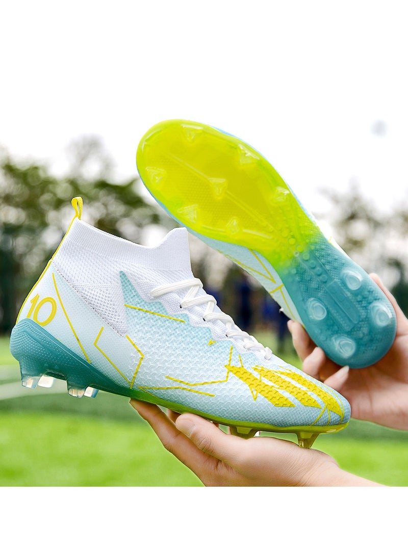 SKT Shiketro Men's Football Shoes, Suitable For Outdoor Indoor Professional Youth Boys Football Shoes, Unisex Football Shoes.  - Image 2