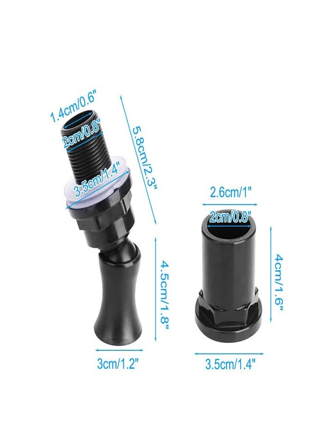 MiOYOOW Aquarium Water Pump Nozzle, Adjustable Aquarium Outlet Pipe Duck Flat Pipe End for Fish Tank - Image 2