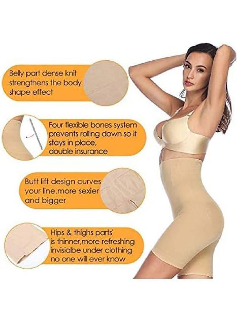 Captaintech Body Shaping High Waist Pants Womens Breathable Trigonometric Panties Slim Seamless Shaping Pants Underwear - Image 3