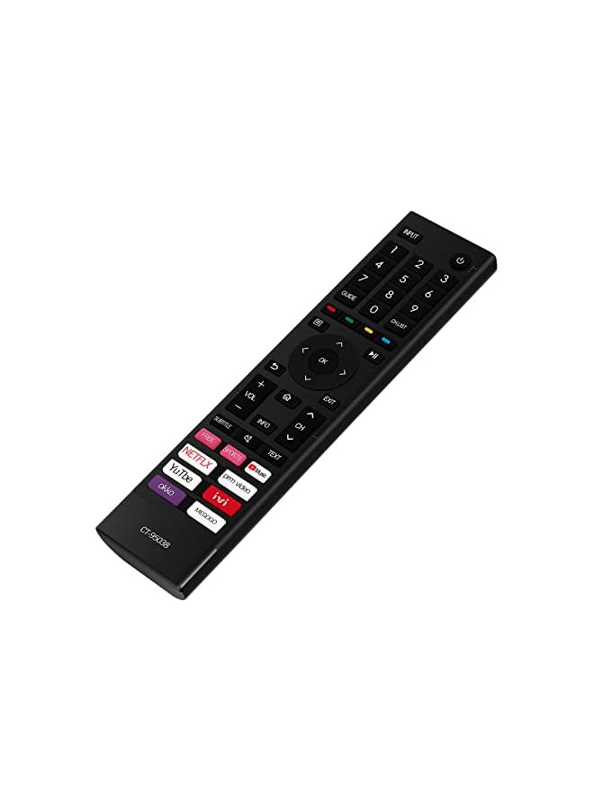 The Bros CT-95038 Replaced Remote Control Compatible with Toshiba and Hisense Smart 4K LED LCD TV With APP:FREE SPORTS MUSIC NETFLIX PRIME-VIDEO YOUTUBE IVI OKKO MEGOGO - Image 4
