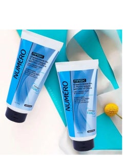 Numero Hair Professional NUMERO Elasticizing & Frizz-Free Mask With Olive Oil For Curly & Wavy Hair 300 ml - Made in Italy  - Image 3