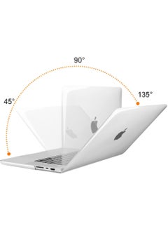Rock Pow Compatible with MacBook Pro 16 inch Case 2023 2022 2021 Release M3 A2991 M2 A2780 M1 A2485 Pro Max Chip Touch ID Protective Plastic Hard Shell Case  - Image 4